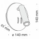Светодиодный спот Maytoni Ios 176 C176-WL-01-6W-B