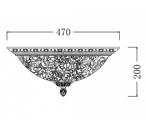 Потолочный светильник Maytoni Pascal C908-CL-04-R