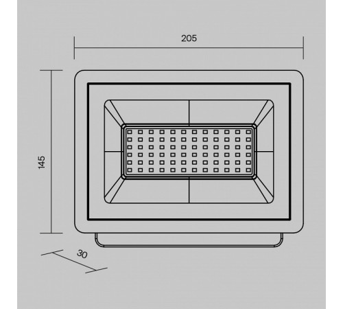 Прожектор Maytoni Flood FL001-L50B6K Прожектор Maytoni Flood FL001-L50B6K