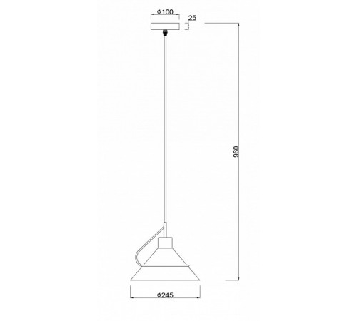 Подвесной светильник Freya Amis FR5025PL-01W
