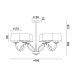 Потолочная люстра Freya Tina FR5034PL-06CH
