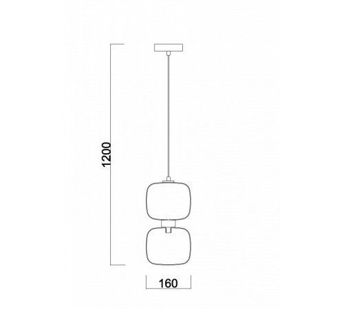 Подвесной светильник Freya Lumen FR5215PL-01CH Подвесной светильник Freya Lumen FR5215PL-01CH
