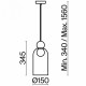 Подвесной светильник Freya Focus FR5220PL-01CH2