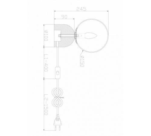 Настольная лампа Freya Fossil FR5288TL-01B1