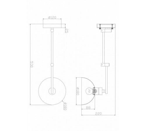 Бра Freya Cover  FR5290WL-01B