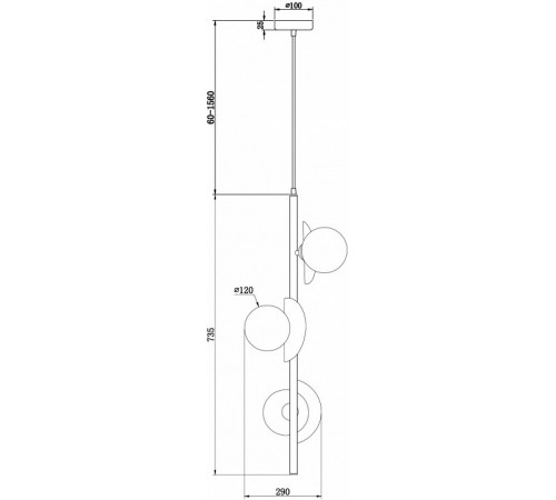Подвесной светильник Freya Sepia FR5391PL-03CFL Подвесной светильник Freya Sepia FR5391PL-03CFL