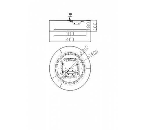 Потолочный светильник Freya Zoticus FR6005CL-L36G