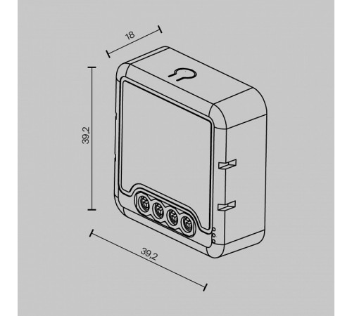 Wi-Fi диммер одноканальный Maytoni MD005 Wi-Fi диммер одноканальный Maytoni MD005