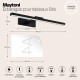Подсветка для зеркал Maytoni Bris MIR008WL-L12B4K