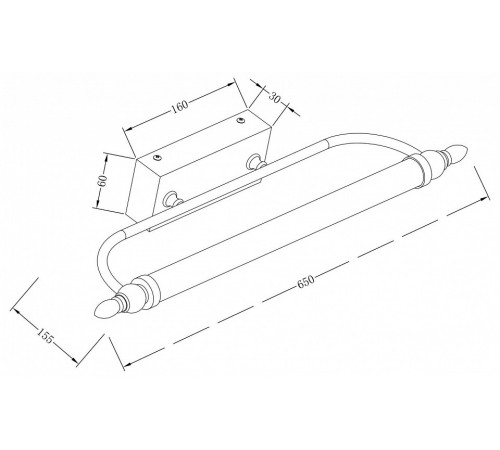 Подсветка для зеркал Maytoni Oculus MIR014WL-L12C3K Подсветка для зеркал Maytoni Oculus MIR014WL-L12C3K