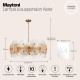Подвесная люстра Maytoni Aster MOD007PL-10G