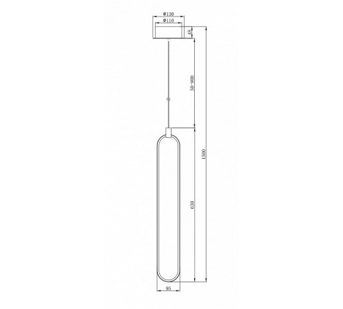 Подвесной светодиодный светильник Maytoni Chain MOD017PL-L13G Подвесной светодиодный светильник Maytoni Chain MOD017PL-L13G