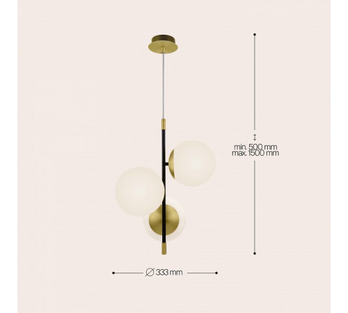 Подвесной светильник Maytoni Nostalgia MOD048PL-03G