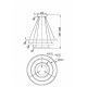 Подвесной светильник Maytoni Rim MOD058PL-L100W3K