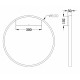 Настенный светильник Maytoni Rim MOD058WL-L35BS4K