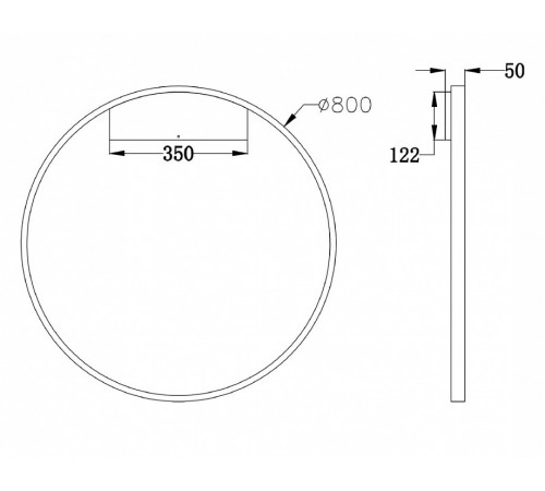 Настенный светильник Maytoni Rim MOD058WL-L50BS4K Настенный светильник Maytoni Rim MOD058WL-L50BS4K