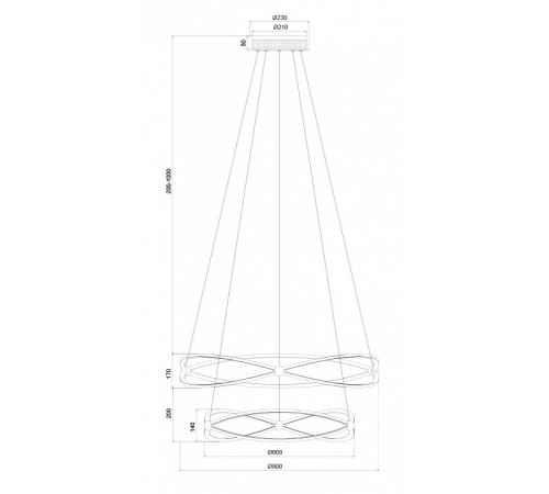 Подвесной светильник Maytoni Weave MOD062PL-L103CH3K Подвесной светильник Maytoni Weave MOD062PL-L103CH3K