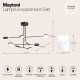 Подвесной светильник Maytoni Fad MOD070PL-L48B3K