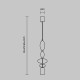 Подвесной светильник Maytoni Monochrome MOD071PL-L8B3K2