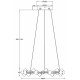 Подвесная люстра Maytoni Tessara MOD081PL-L50G3K