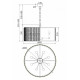 Подвесная люстра Maytoni Facet MOD094PL-08CH