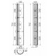 Настенный светильник Maytoni Facet MOD094WL-03CH