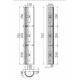 Настенный светильник Maytoni Facet MOD094WL-03G