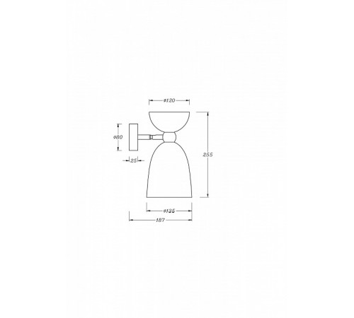 Бра Maytoni Cloches MOD113WL-01W