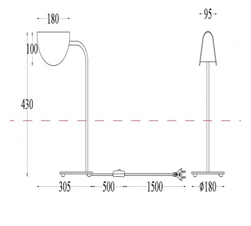 Настольная лампа Maytoni Technical Mollis MOD126TL-01B Настольная лампа Maytoni Technical Mollis MOD126TL-01B