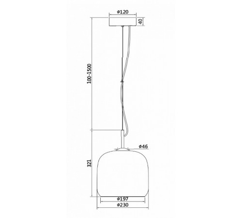 Подвесной светильник Maytoni Madmen MOD128PL-L6AM Подвесной светильник Maytoni Madmen MOD128PL-L6AM