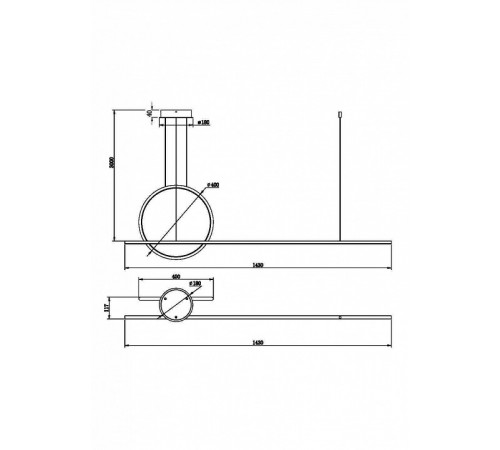 Подвесная люстра Maytoni Halo MOD247PL-L49BSK Подвесная люстра Maytoni Halo MOD247PL-L49BSK
