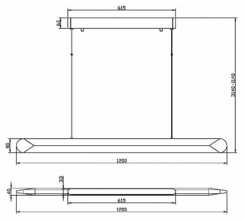 Подвесной светильник Maytoni Motion MOD276PL-L40B3K Подвесной светильник Maytoni Motion MOD276PL-L40B3K