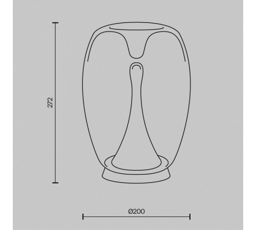 Настольная лампа Maytoni Splash MOD282TL-L15G3K1