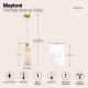 Подвесной светильник Maytoni Antic MOD302PL-01W1