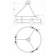 Подвесная люстра Maytoni Balance MOD317PL-06B