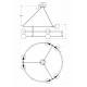 Подвесная люстра Maytoni Balance MOD317PL-06G