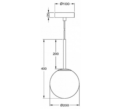 Подвесной светильник Maytoni Basic form MOD321PL-01B1 Подвесной светильник Maytoni Basic form MOD321PL-01B1