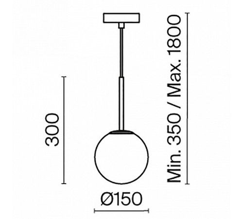 Подвесной светильник Maytoni Basic form MOD321PL-01W1 Подвесной светильник Maytoni Basic form MOD321PL-01W1