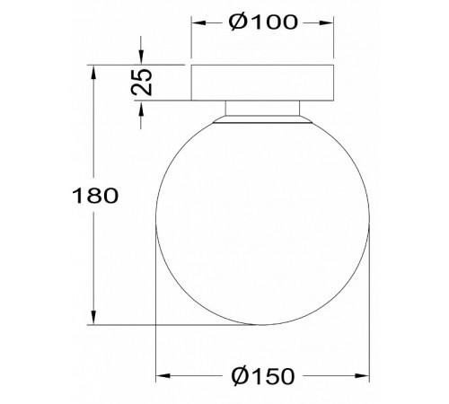 Бра Maytoni Basic form MOD321WL-01G1