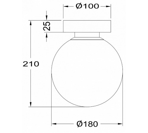 Бра Maytoni Basic form MOD321WL-01G2