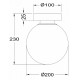 Бра Maytoni Basic form MOD321WL-01G3