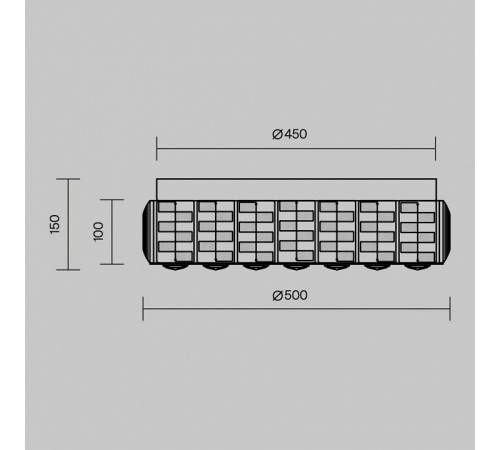 Потолочная люстра Maytoni Castello MOD336CL-L100G3K Потолочная люстра Maytoni Castello MOD336CL-L100G3K