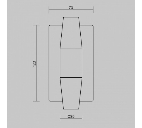 Настенный светильник Maytoni Arana MOD401WL-L6BS3K