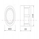 Уличный настенный светодиодный светильник Maytoni Wolseley Road O011WL-L6B