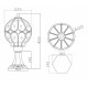 Ландшафтный светильник Maytoni Via O024FL-01G