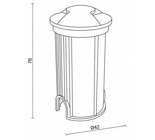 Ландшафтный светильник Maytoni Flash O044DL-L1S3K3 Ландшафтный светильник Maytoni Flash O044DL-L1S3K3