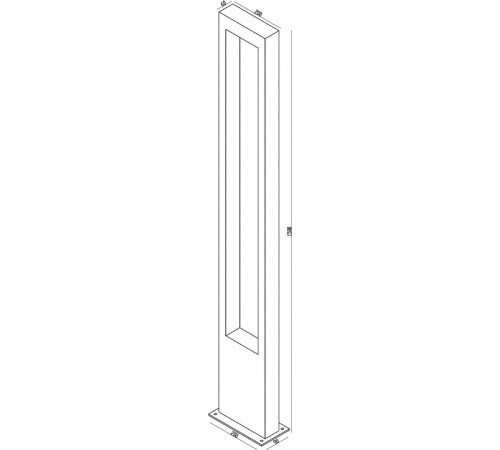 Уличный светильник Maytoni Bonn O425FL-L20GF