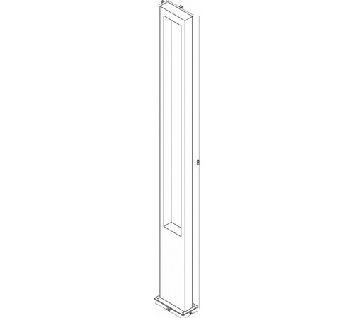 Уличный светильник Maytoni Bonn O425FL-L25GF