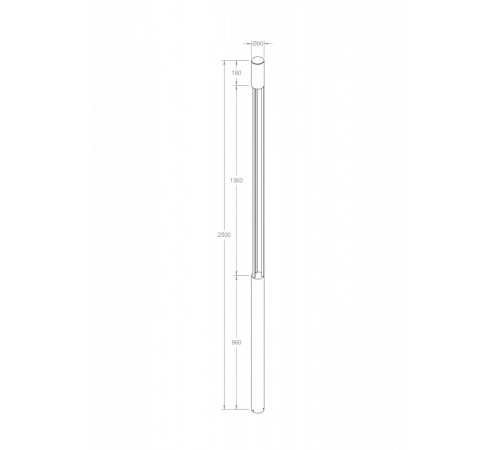 Парковый светильник Maytoni Mill O427FL-L30GF3K Парковый светильник Maytoni Mill O427FL-L30GF3K