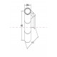 Уличный настенный светильник Maytoni Bowery O574WL-02B